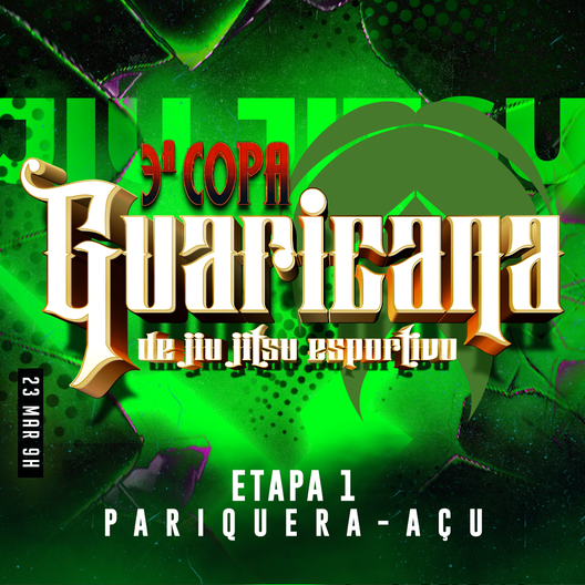 P2275-COPA GUARICANA DE JIU-JITSU ESPORTIVO 1 - ETAPA