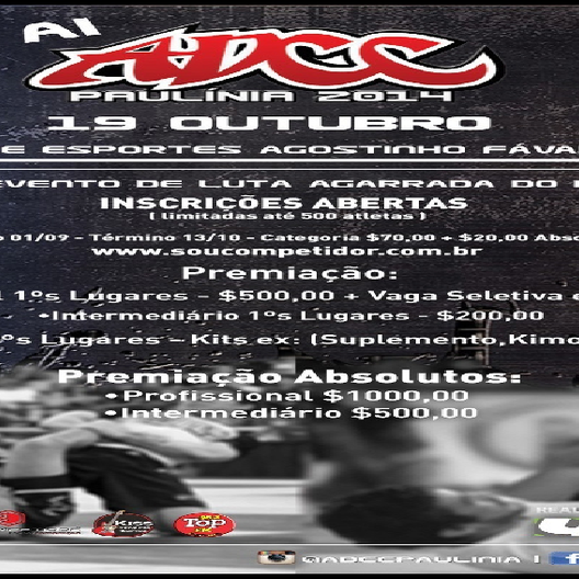 P0054-ADCC PAULINIA 2014 1 - EDICAO