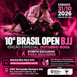 P2872-10º BRASIL OPEN BJJ PARA MULHERES 2026 - EDICAO