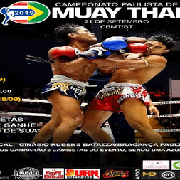 P1054-CAMPEONATO PAULISTA DE MUAY THAI 2019 - EDICAO